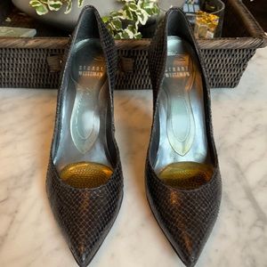Stuart Weitzman Snake skin Pumps